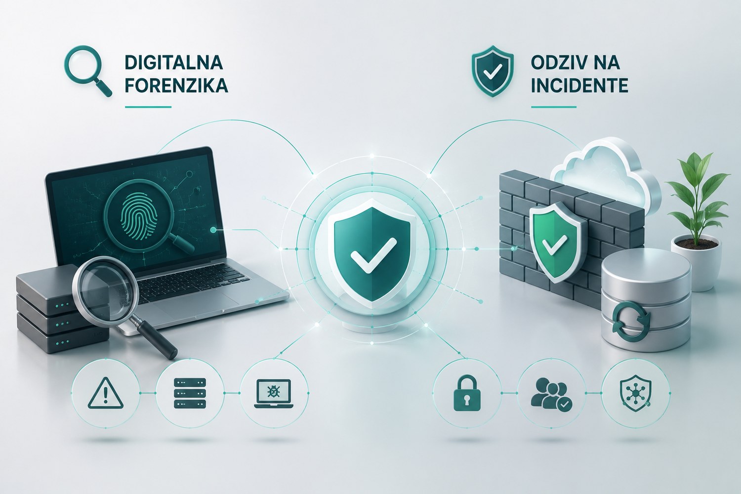 Digital forensics and incident response — forensic analysis, data recovery and a safe return to operation